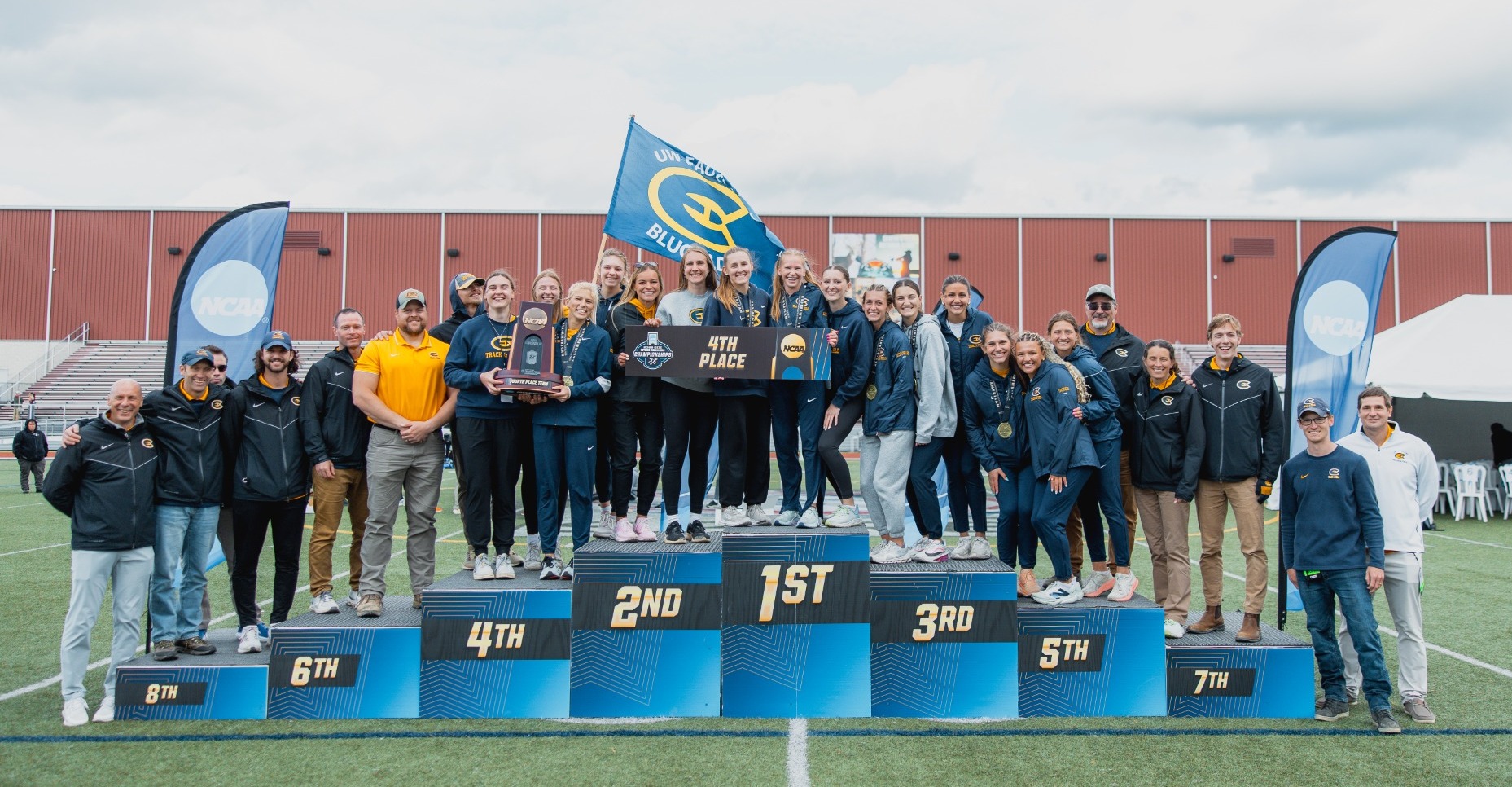 Women's track and field outdoor nationals 4th place 2025