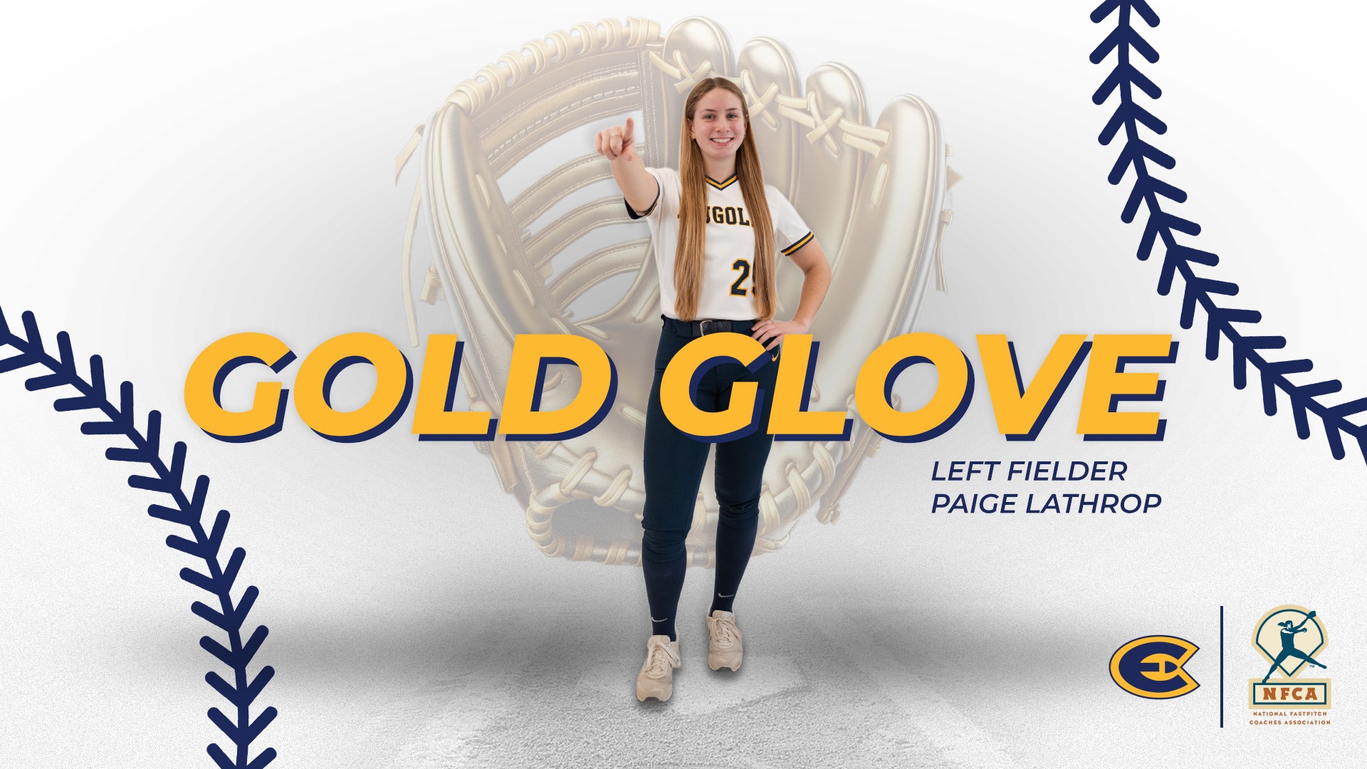 Paige Lathrop Rawlings Gold Glove