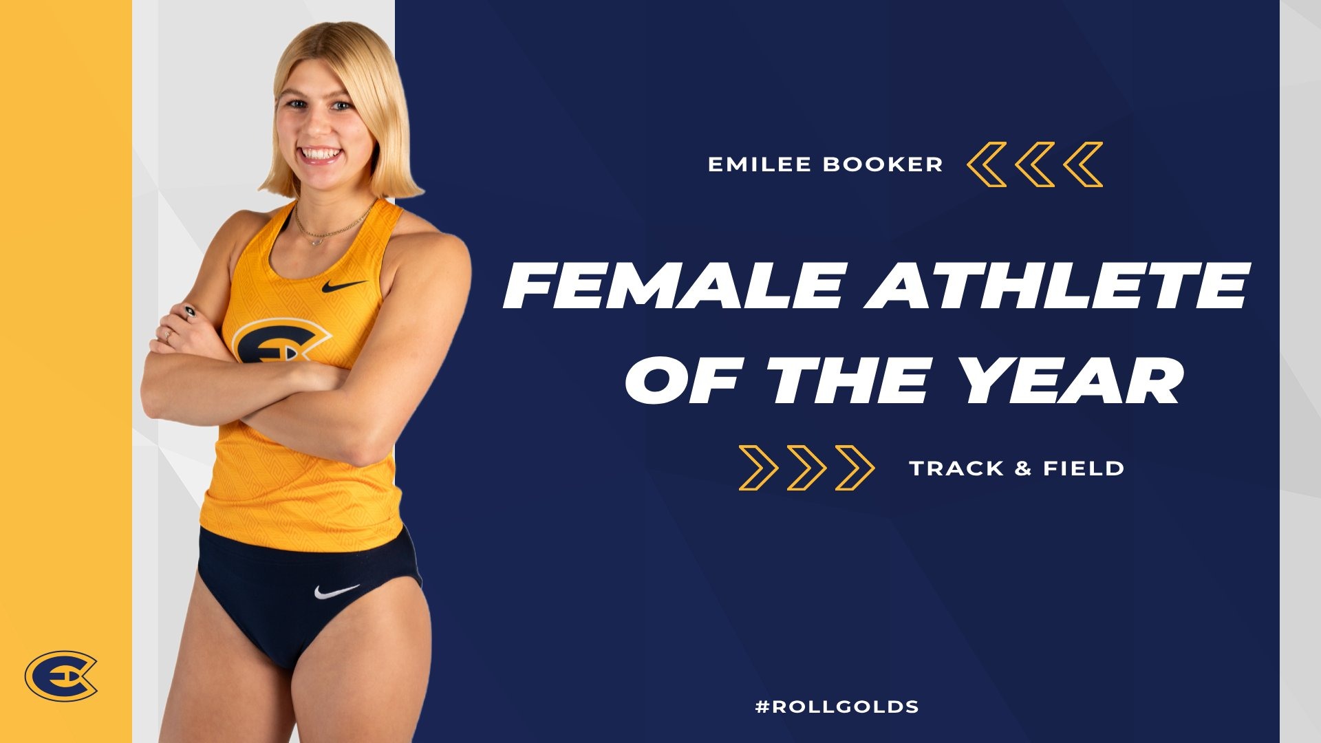 Emilee Booker female athlete of the year 2024-25