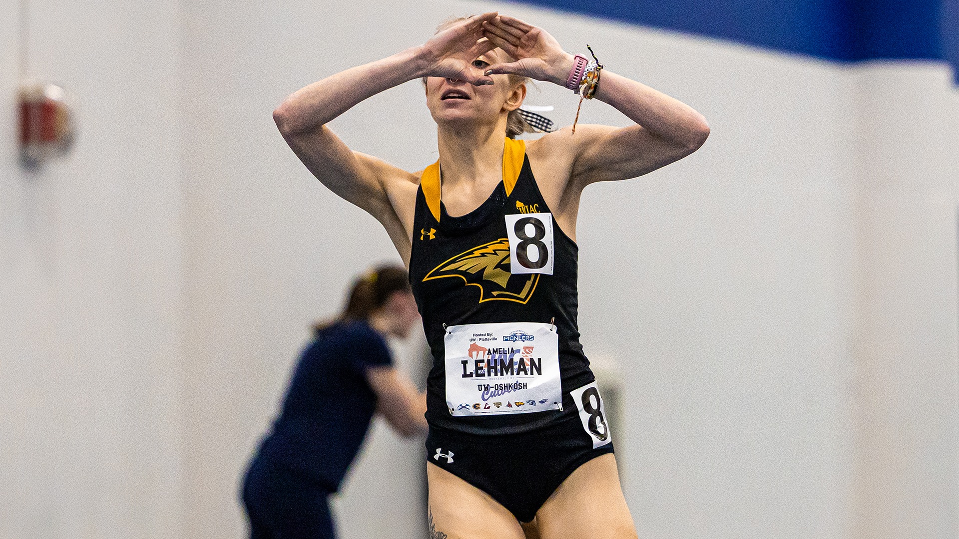 2026 Amelia Lehman Action Shot, putting up the 