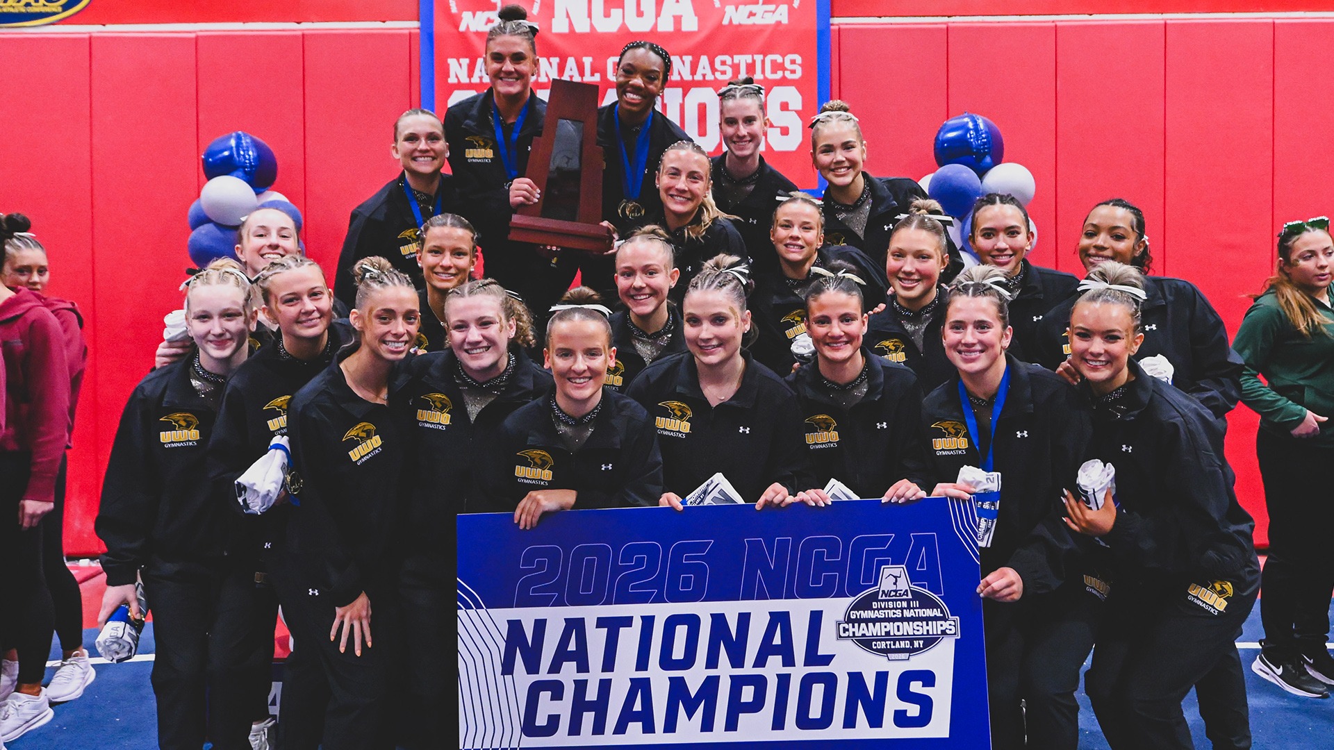 2026 Women's Gymnastics NCGA Championship Team Photo