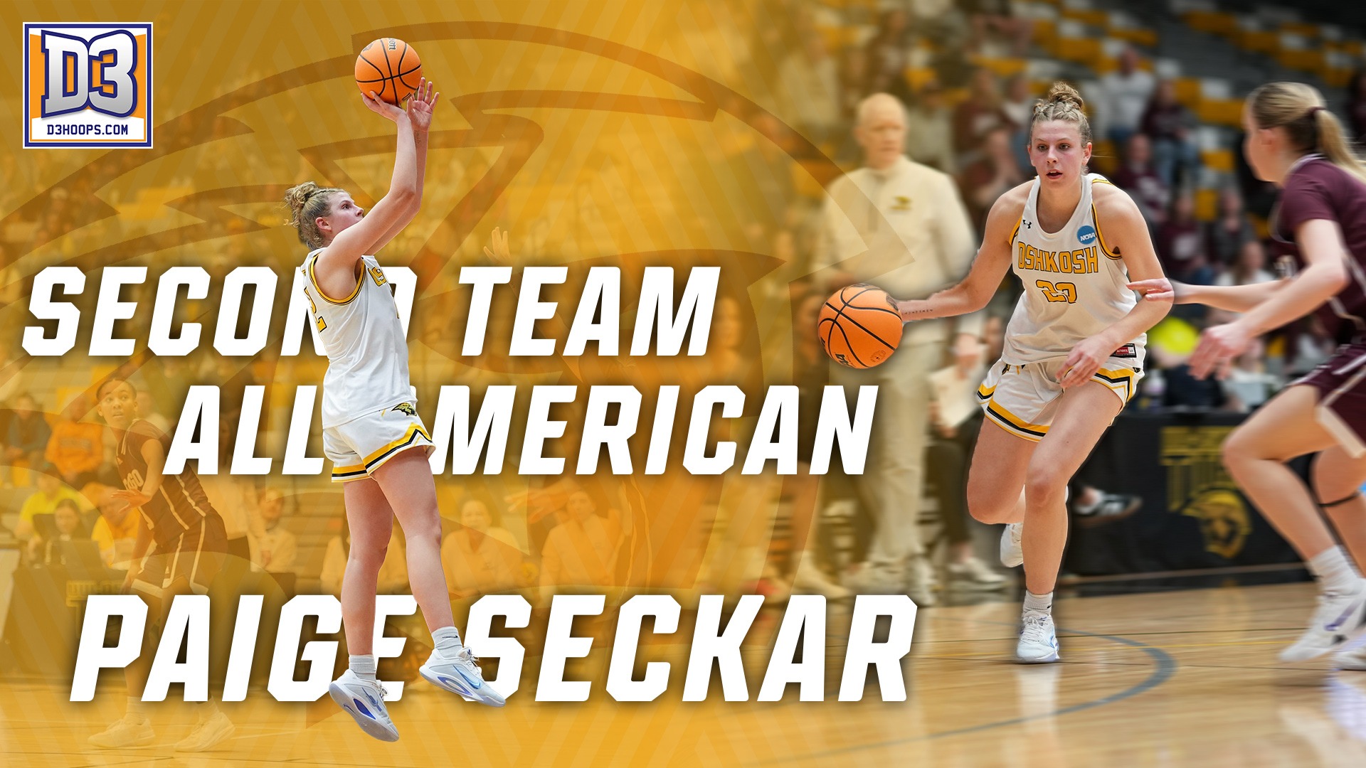 2026 Paige Seckar D3hoops All-America Graphic