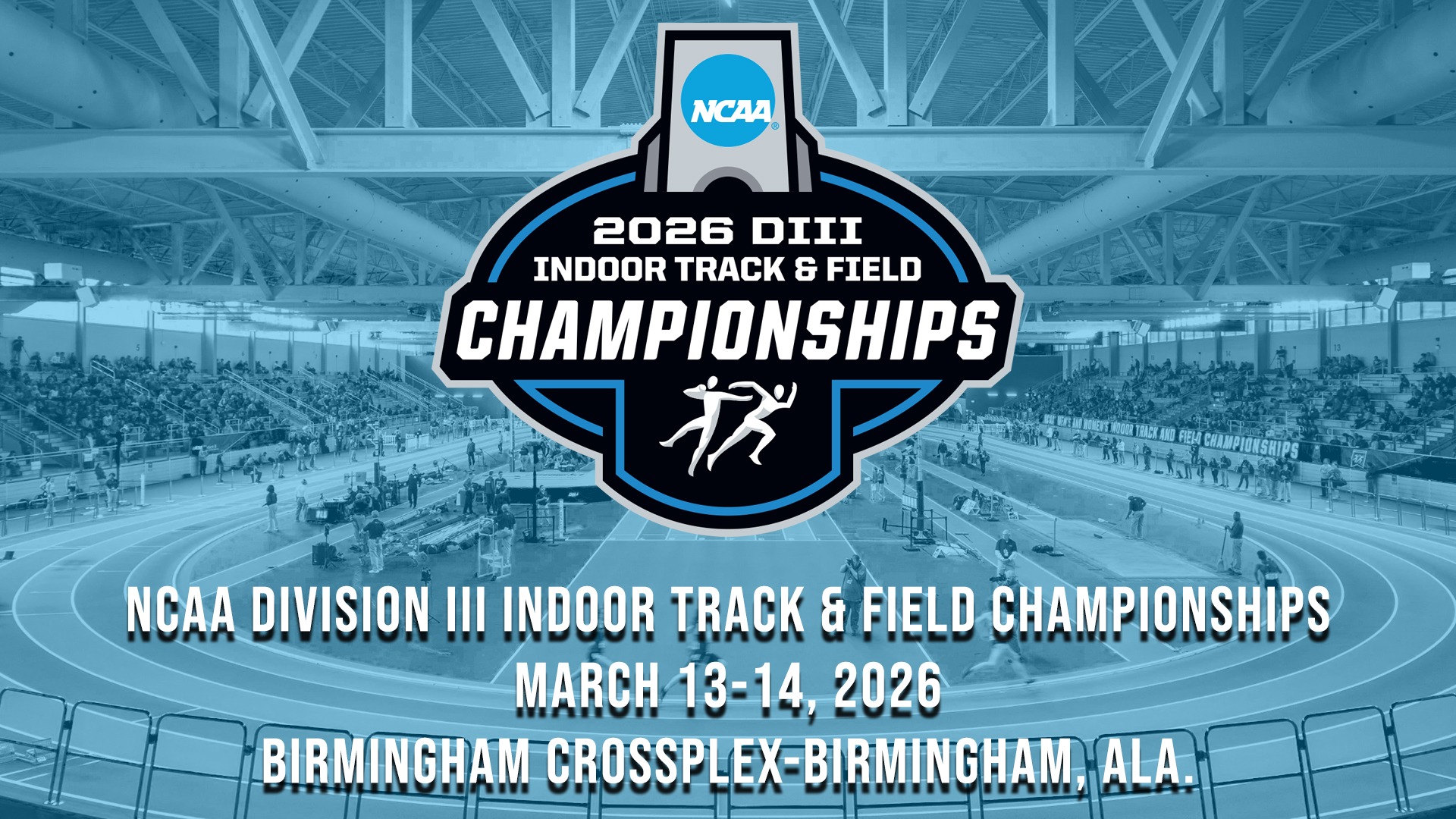 2026 Track & Field Indoor Championship Qualifiers Graphic