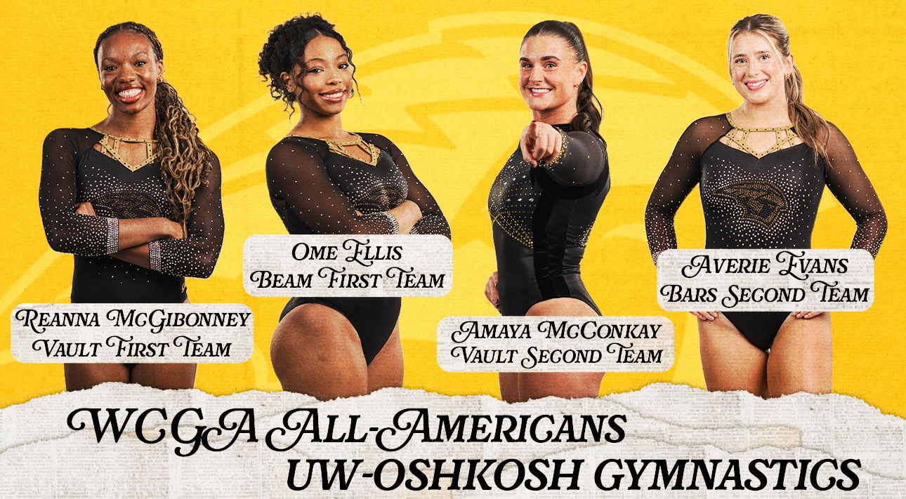 2026 Women's Gymnastics WCGA All-America Graphic