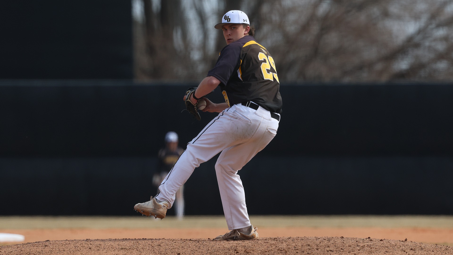 2026 Brett Gaynor Action Shot, pitching against Eau Claire- Game 4