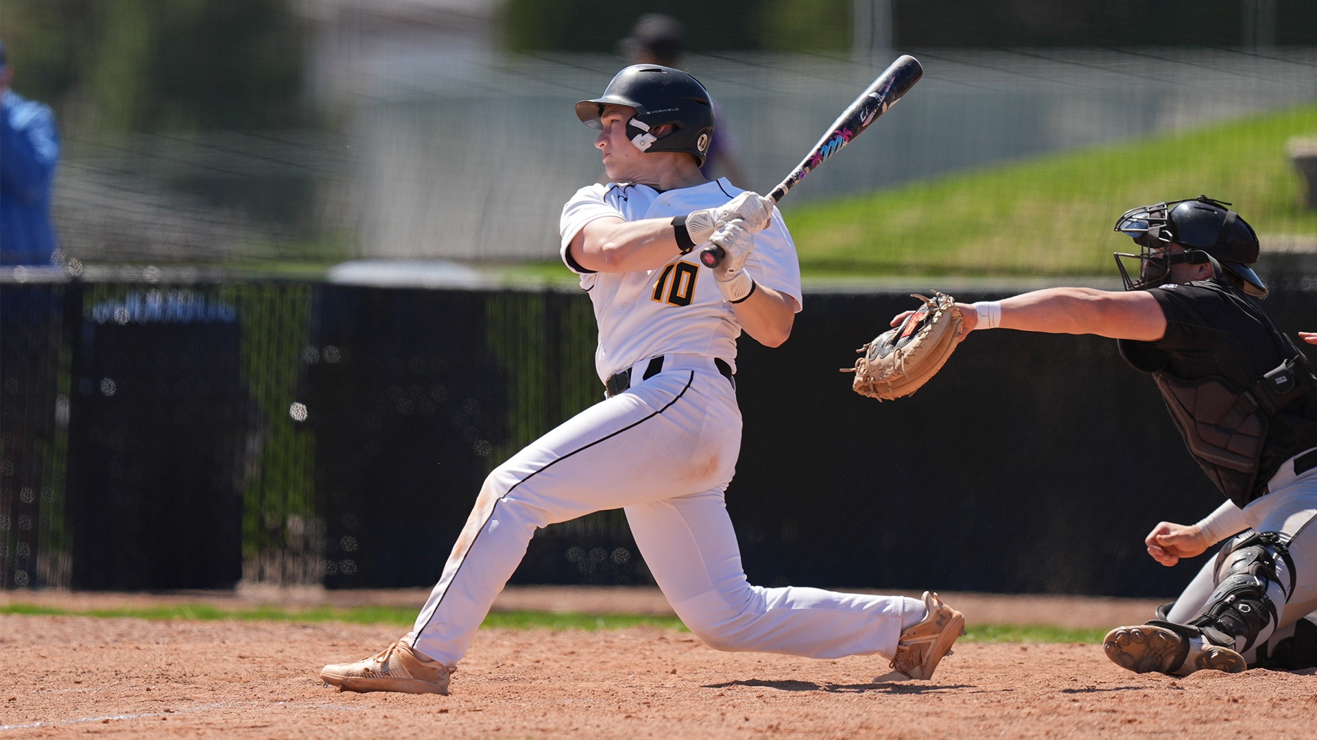 2026 Owen Housinger Action Shot, hitting against Whitewater- Game 3