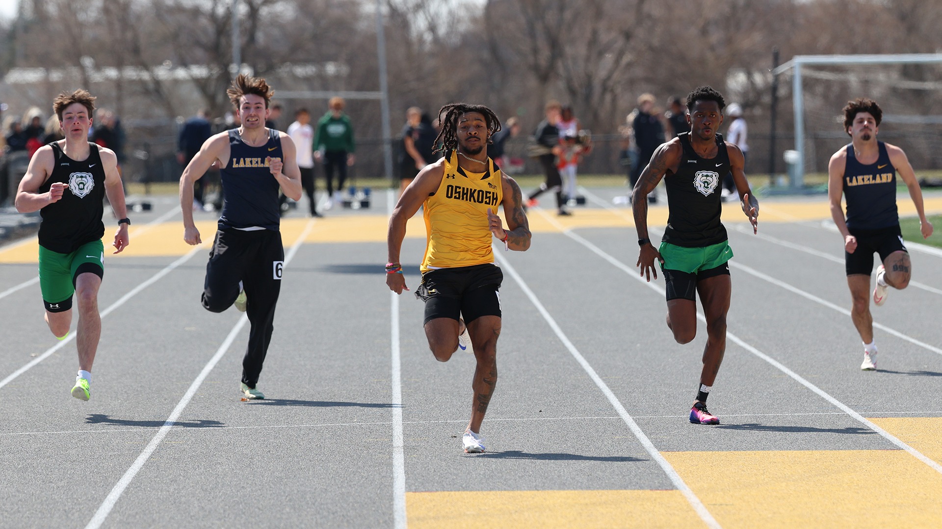 2026 Londyn Little Action Shot, running at the Oshkosh Titan Invitational