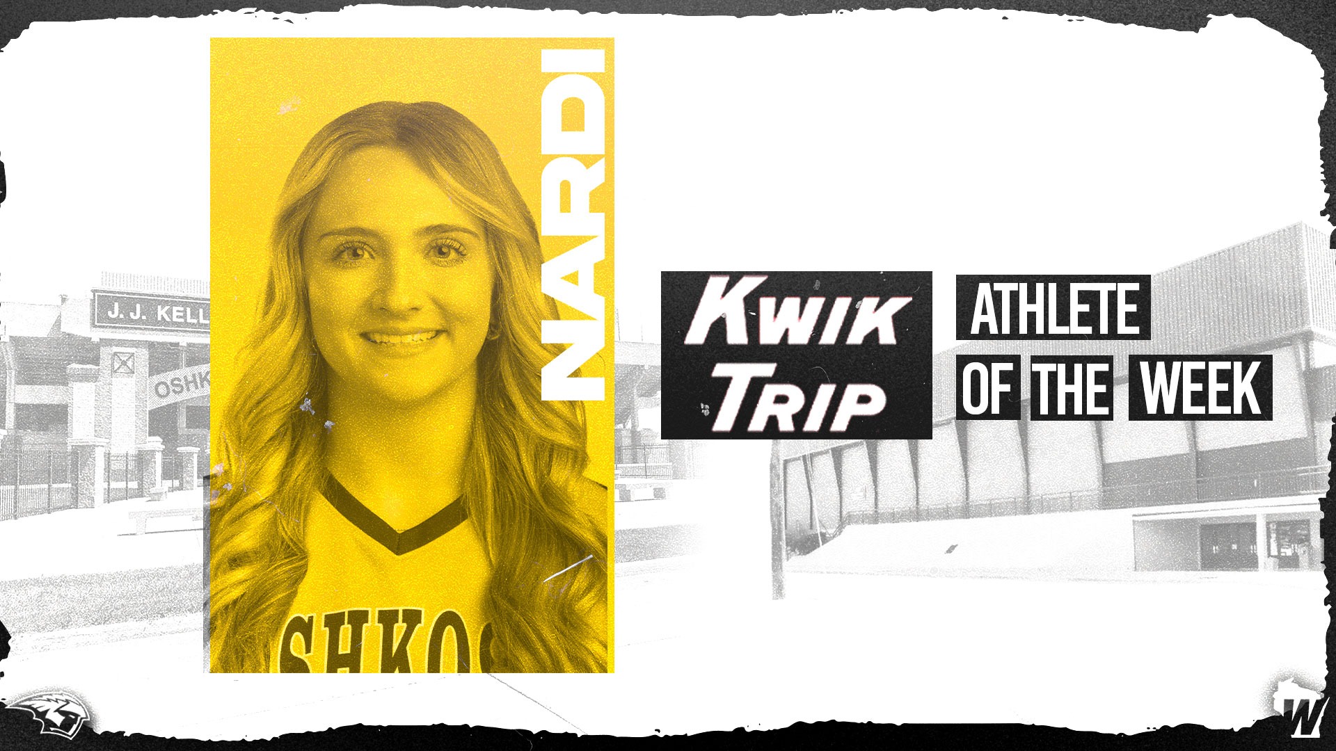 2026 Grace Nardi WIAC Athlete of the Week Graphic