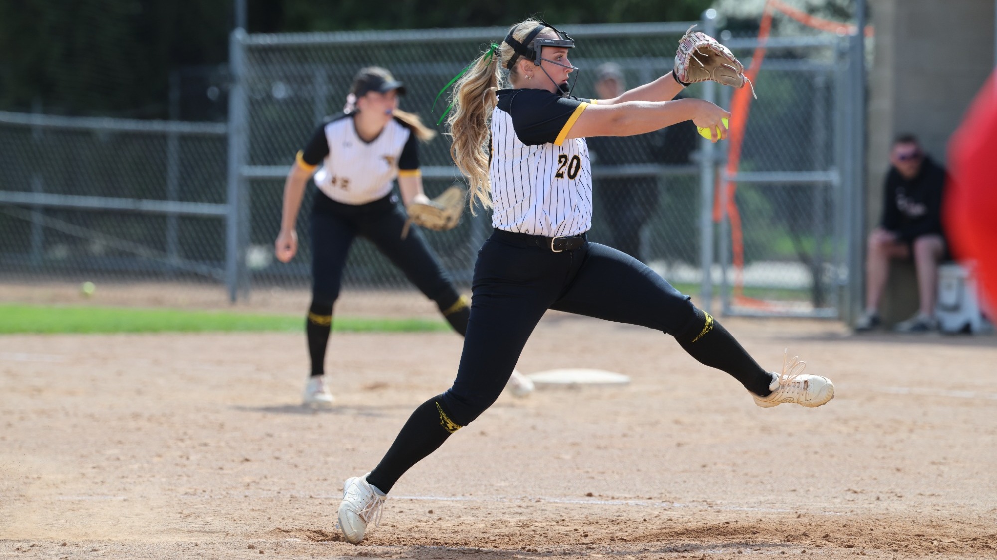 2026 Grace Nardi Action Shot, pitching against River Falls- Game 2