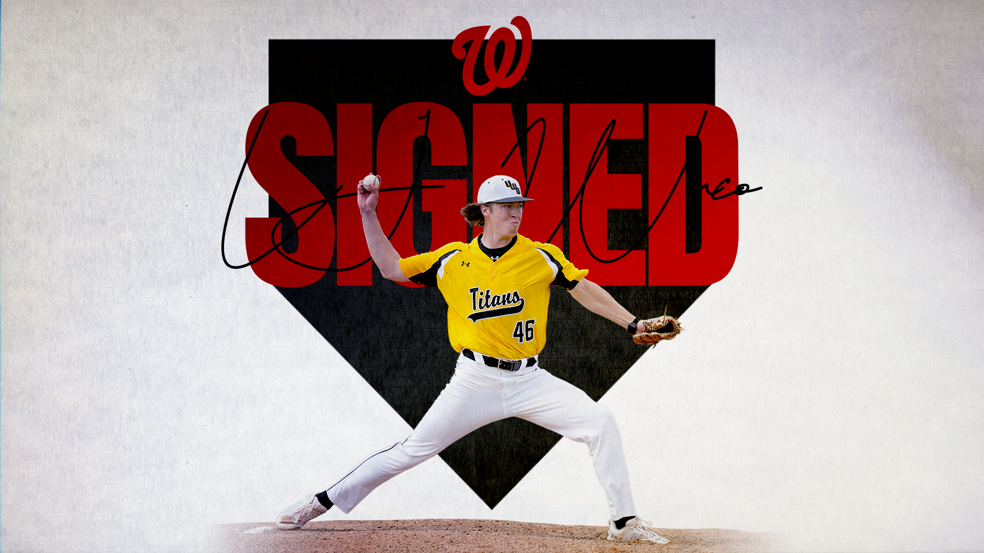 2026 LJ Waco Signed With Washington Nationals Graphic