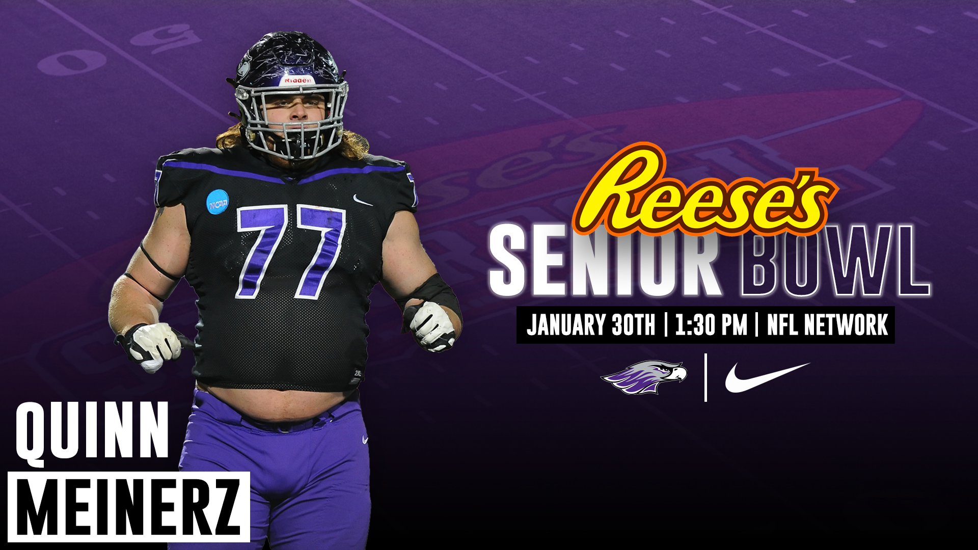 Meinerz Selected To Compete In Reese S Senior Bowl University Of Wisconsin Whitewater Athletics Meinerz Selected To Compete In Reese S Senior Bowl University Of Wisconsin Whitewater Athletics
