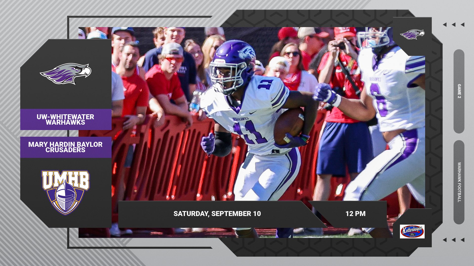 Ketterhagen Ford Football Preview Game 2 vs. UMHB University of