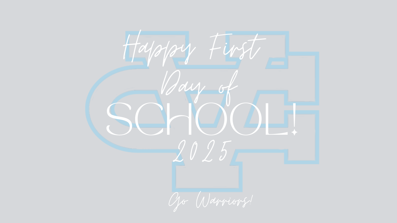 Happy First day of school!
