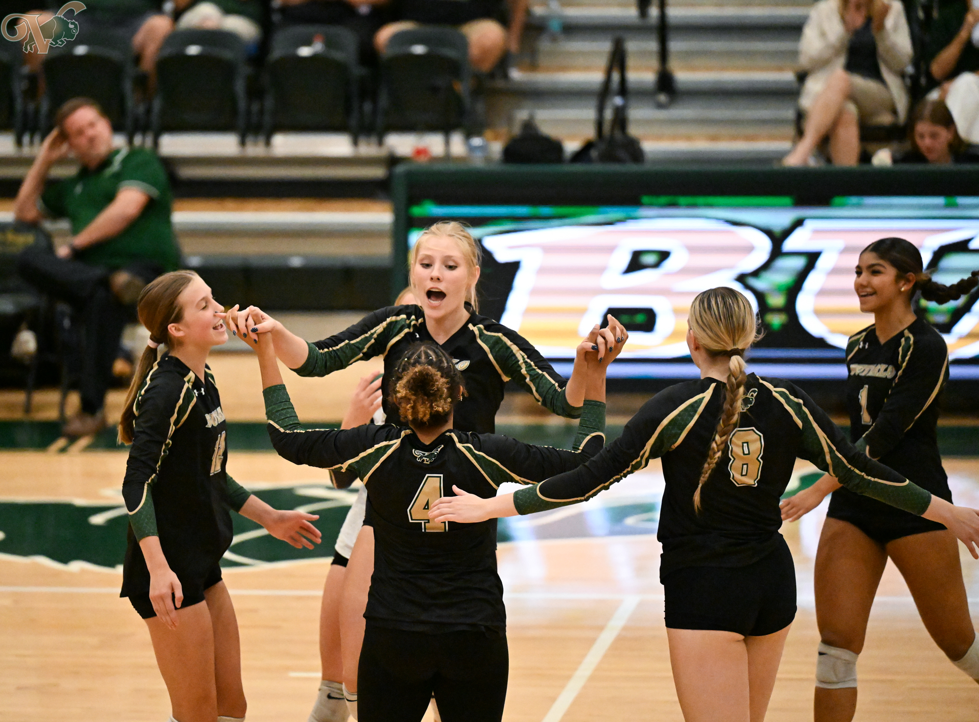 VHS volleyball hosts Lake Minneola in a home match on September 25, 2025, at The Villages High School.