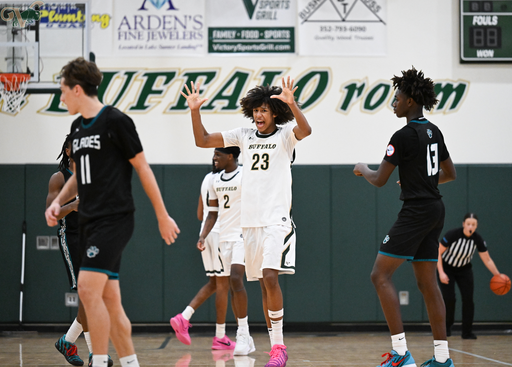 VHS boys basketball compete against Coral Glades in the 2026 Iverson Classic Blackout Series on January 24, 2026, at The Villages High School.