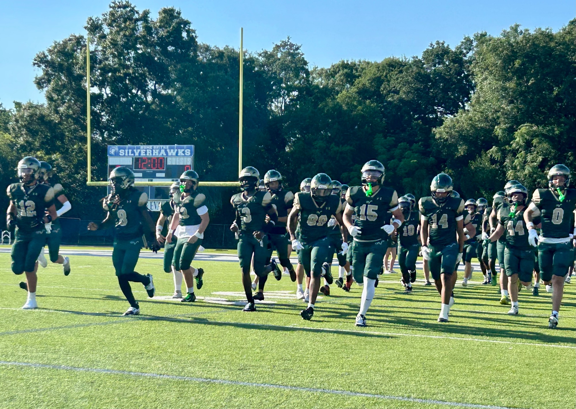 VHS Football participates in a Spring Football Classic Jamboree event on May 15, 2026, at Lake Howell High School.