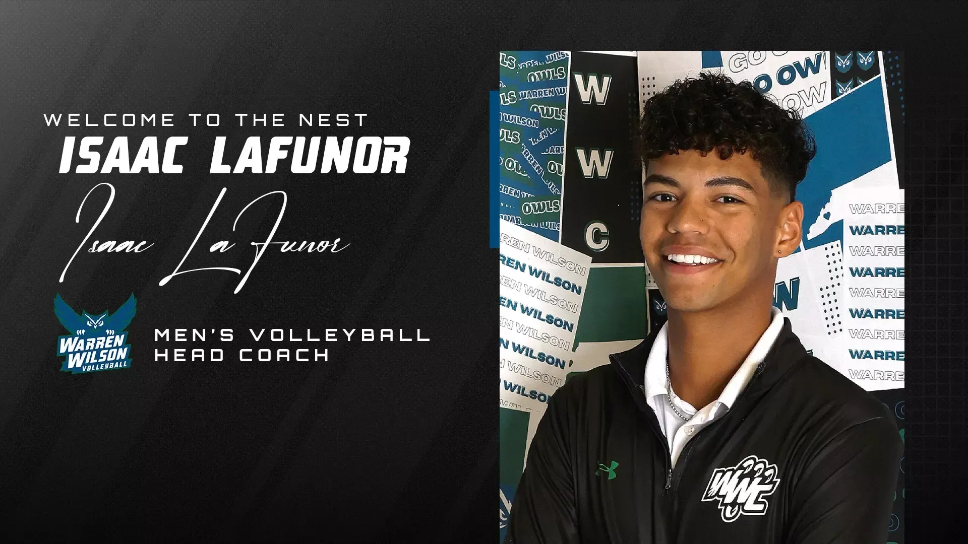 2025-26 Men's Volleyball Head Coach Isaac LaFunor