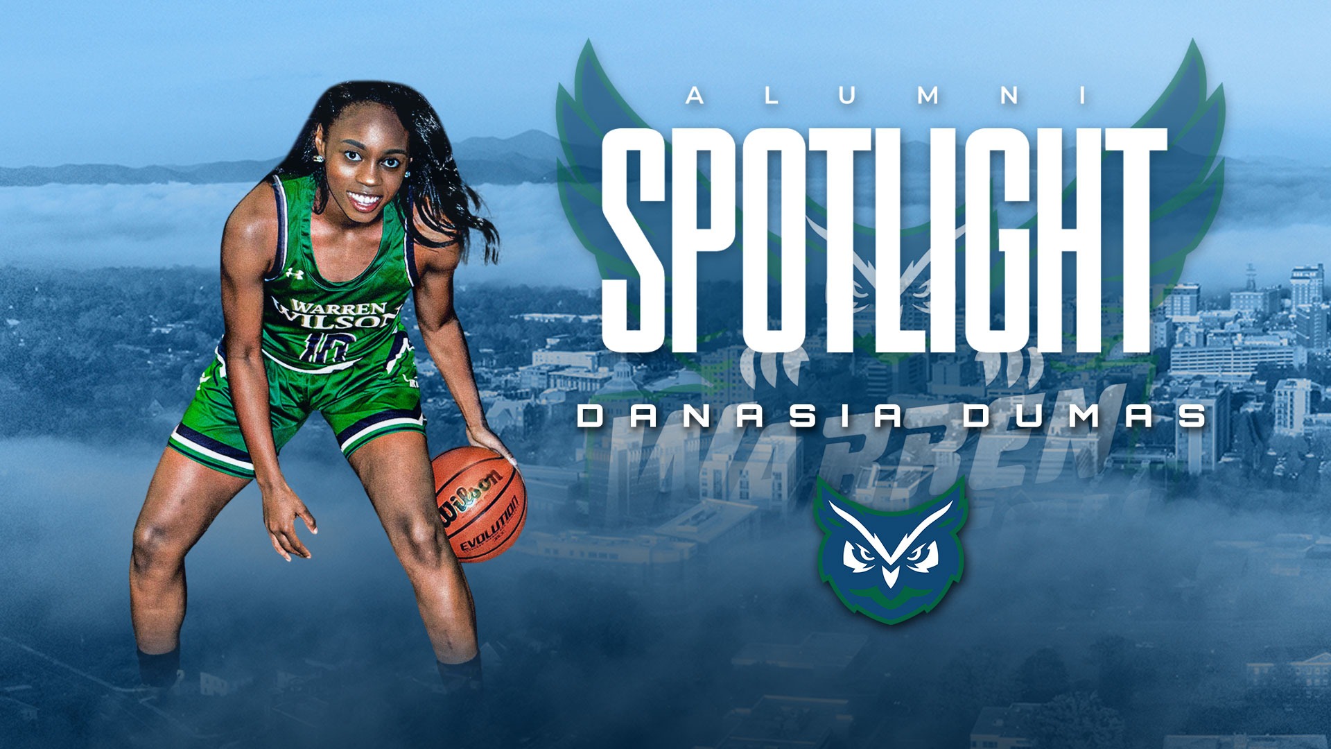 Alumni Spotlight Danasia Dumas Women's Basketball player from Warren Wilson College