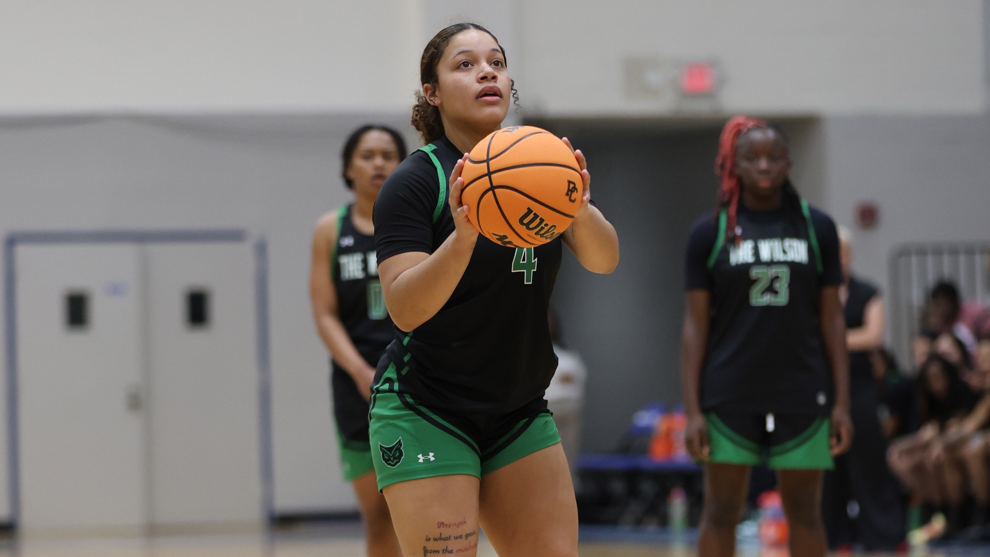 25-26 WBB Ellie Martin Shoots Foul Shot