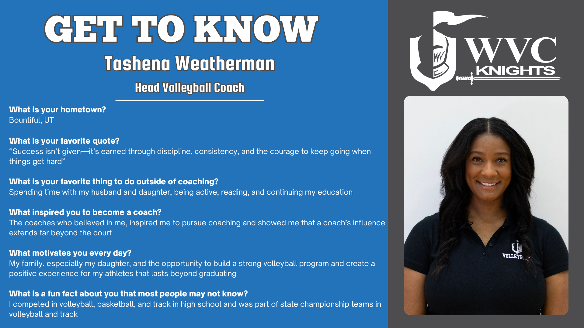 Coach Tashena