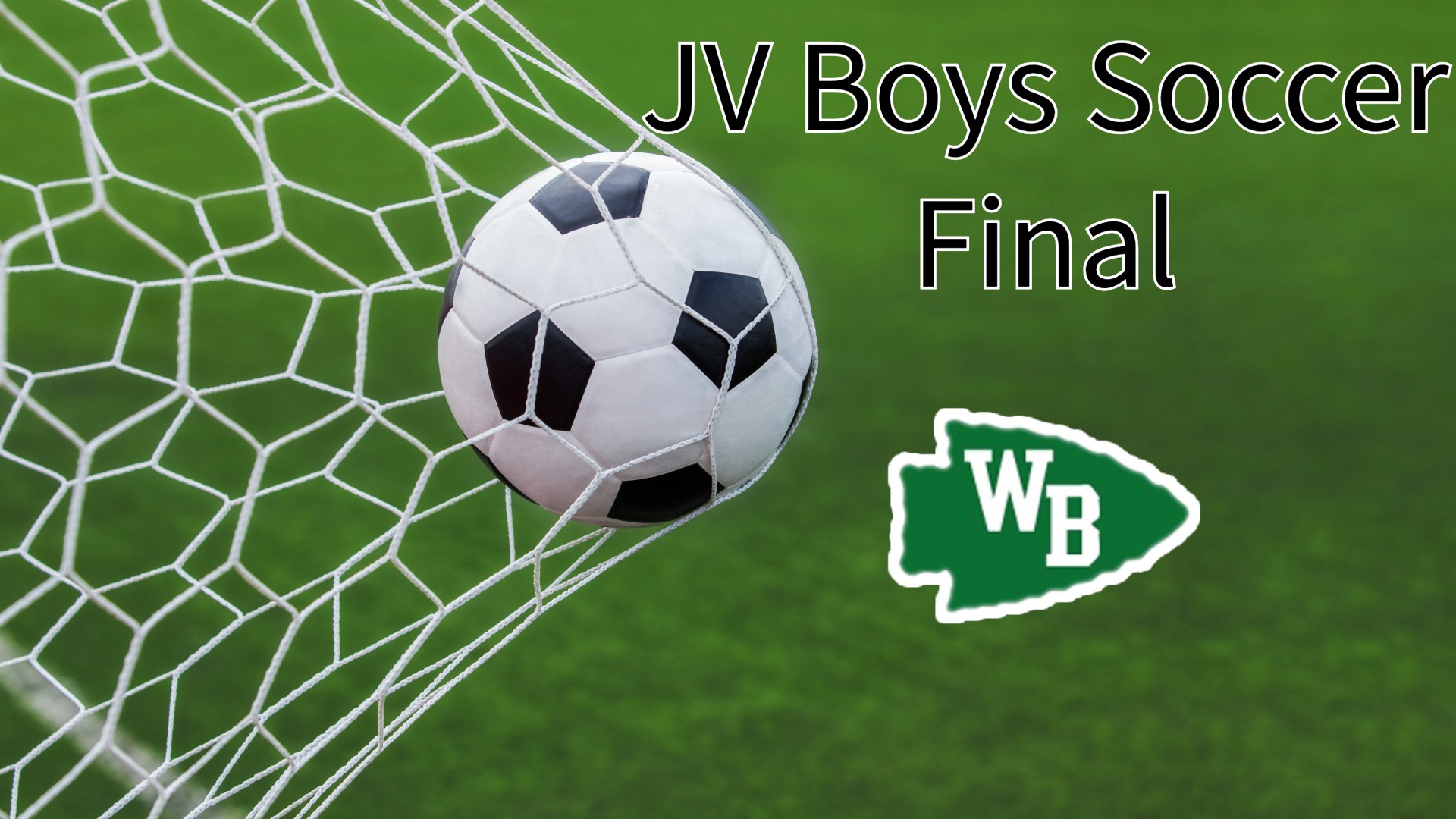 JV Boys Soccer Final