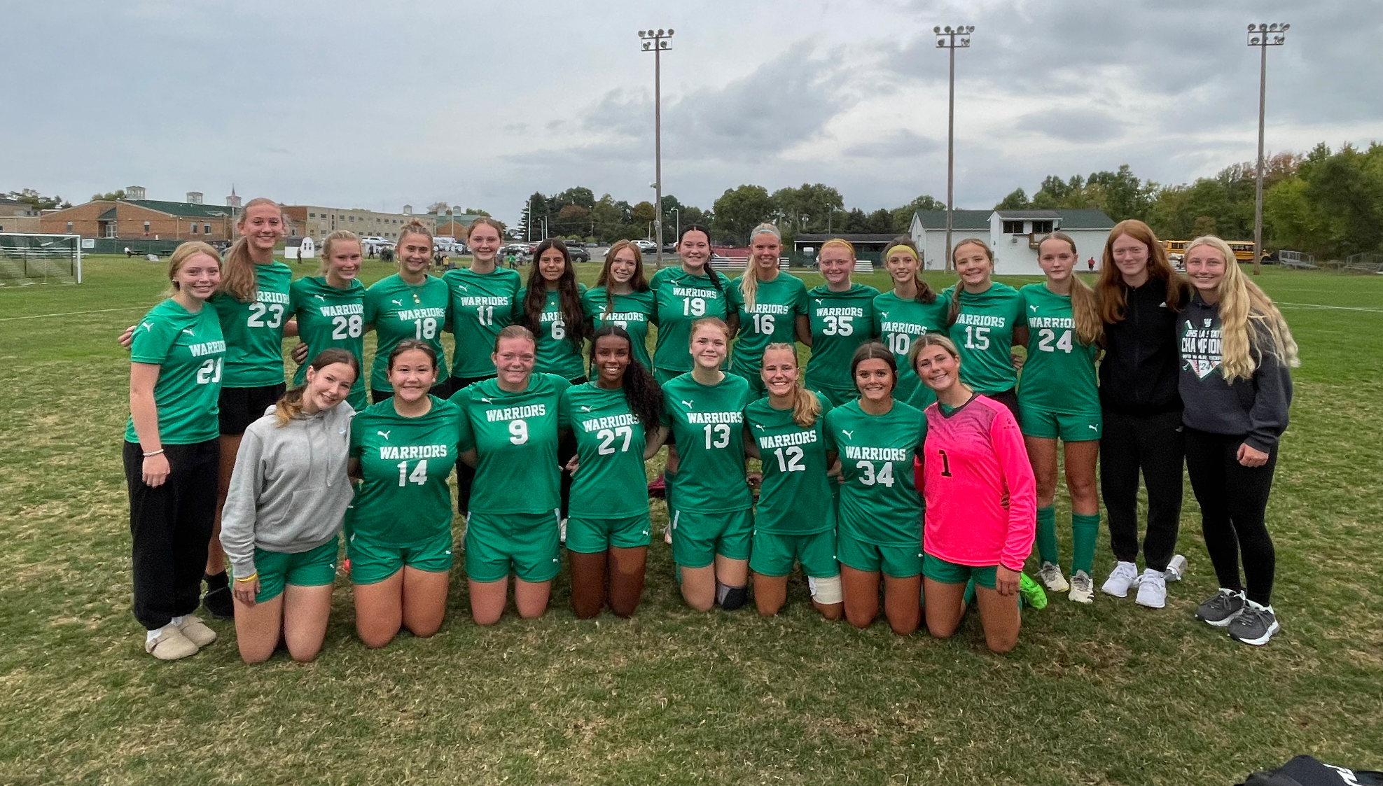 JV girls Soccer Final
