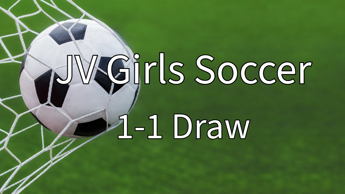 JV girls soccer final