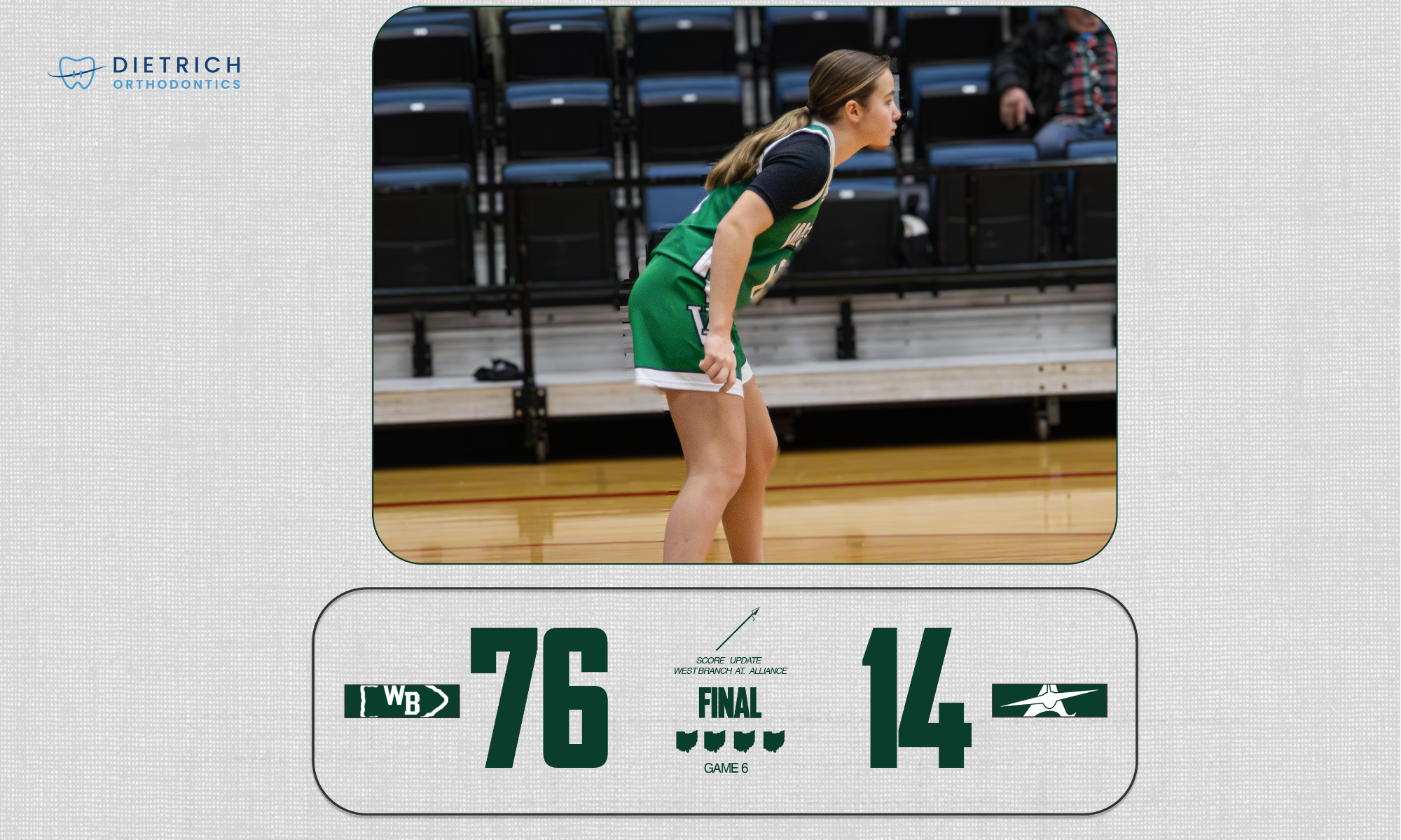 WB girls final score