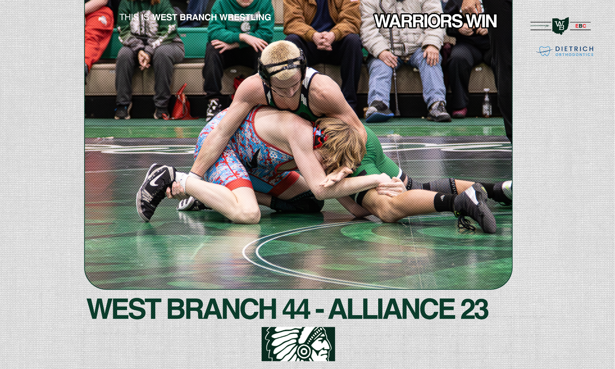 Boys Wrestling vs Alliance Results