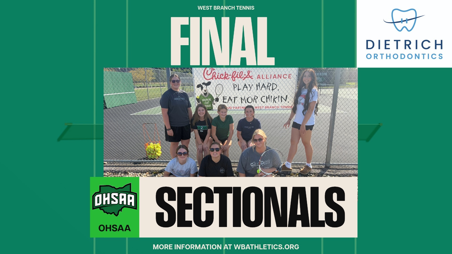 2026 Girls Tennis Sectionals