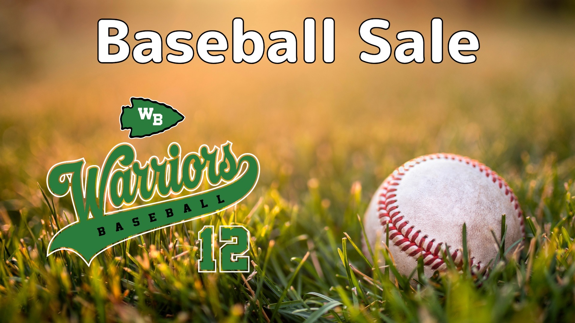 Baseball Sale