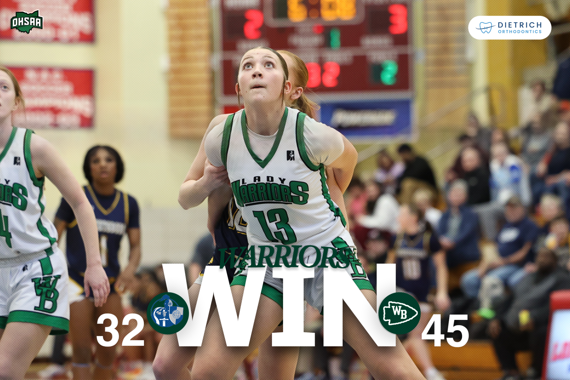 Girls basketball vs Gilmour final