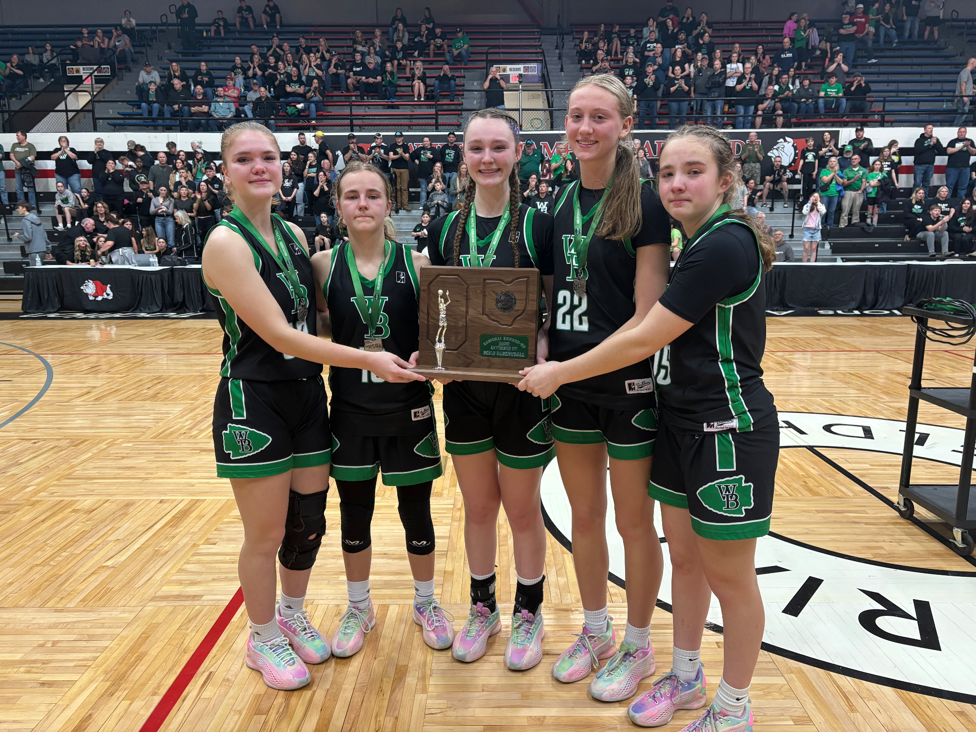 5 lady Warrior Seniors