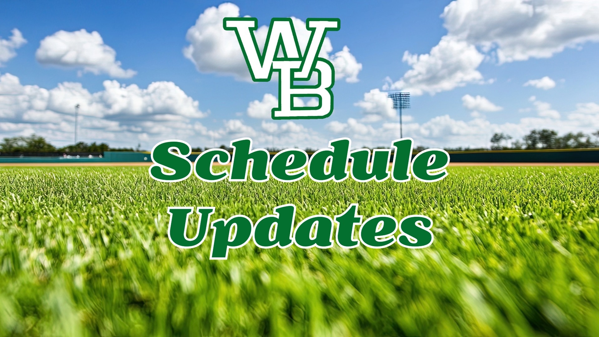 Schedule Updates Spring