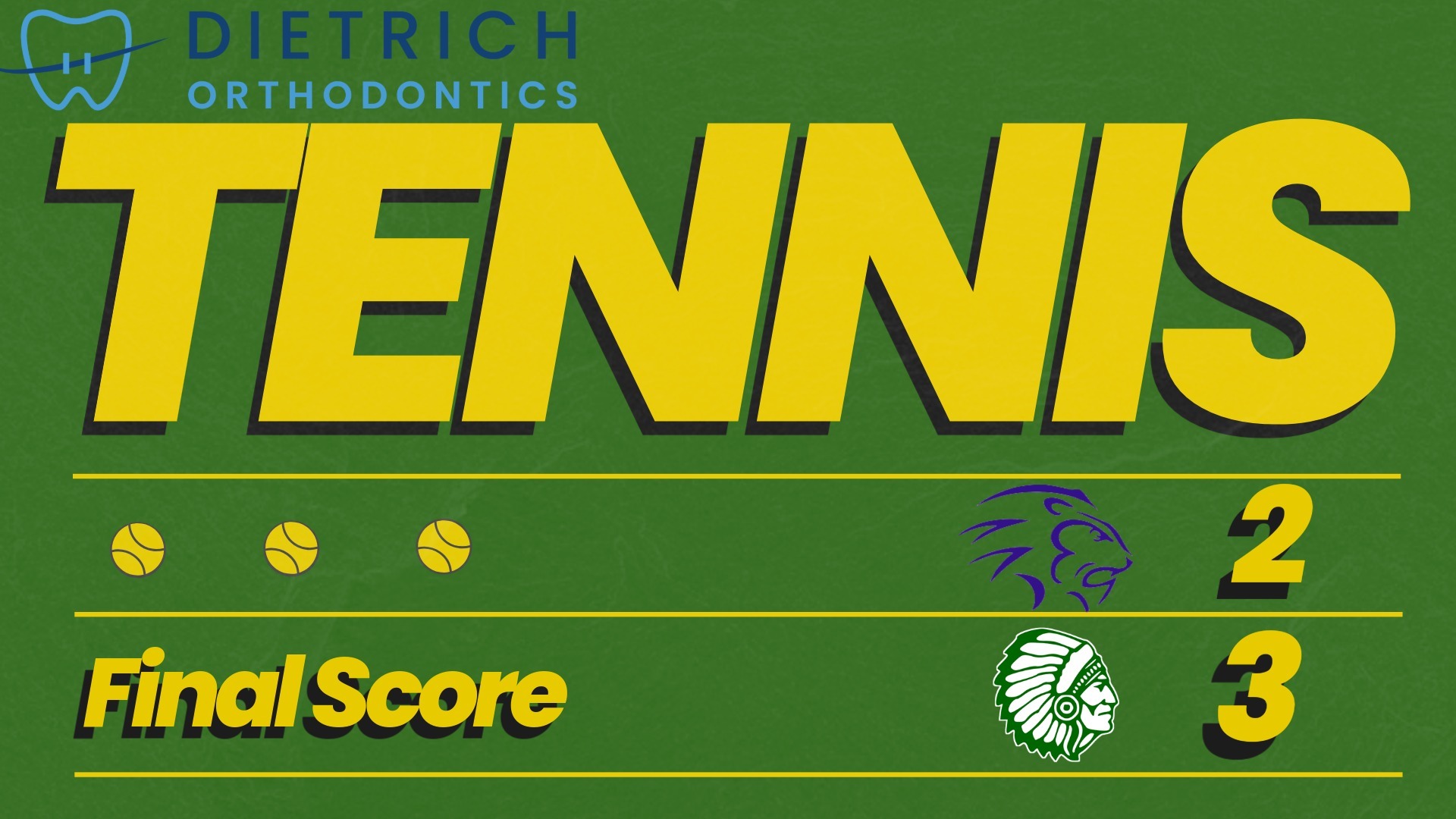 Final Tennis vs Heartland