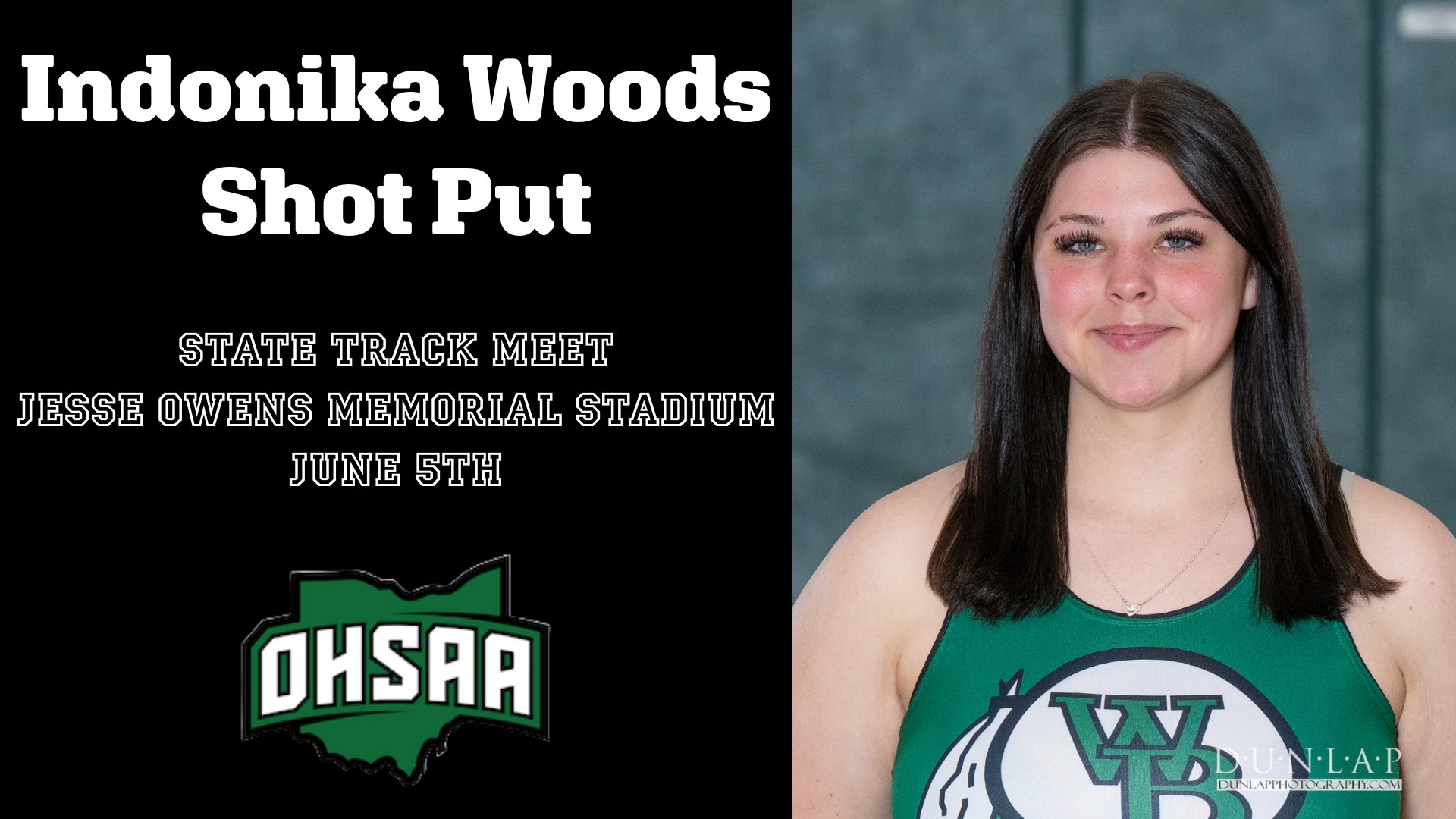 Nika Woods State Track Meet