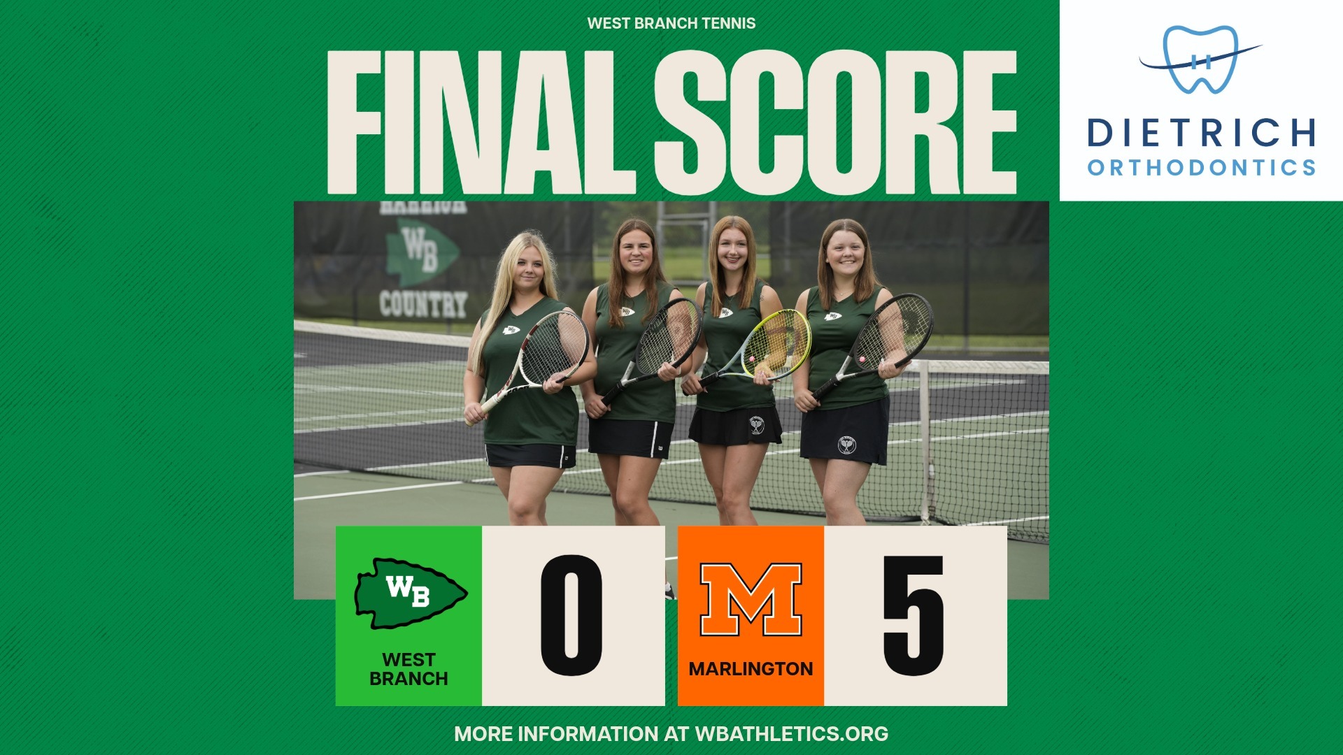 2026 Girls Tennis Final Marlington 1