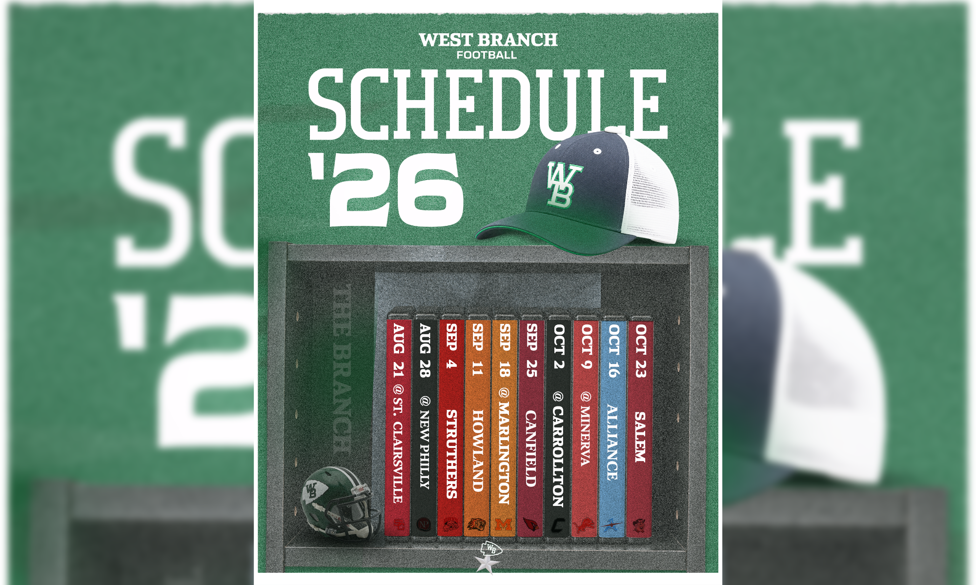 West Branch 2026 FB Schedule 