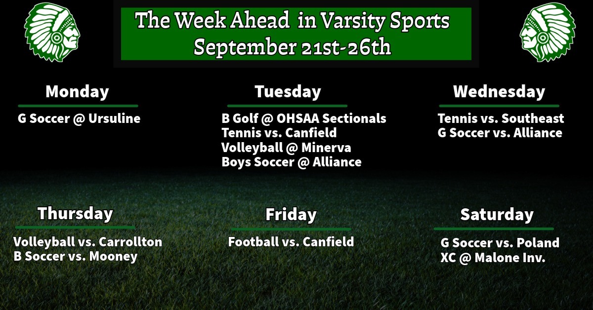 Week Ahead Sept 21