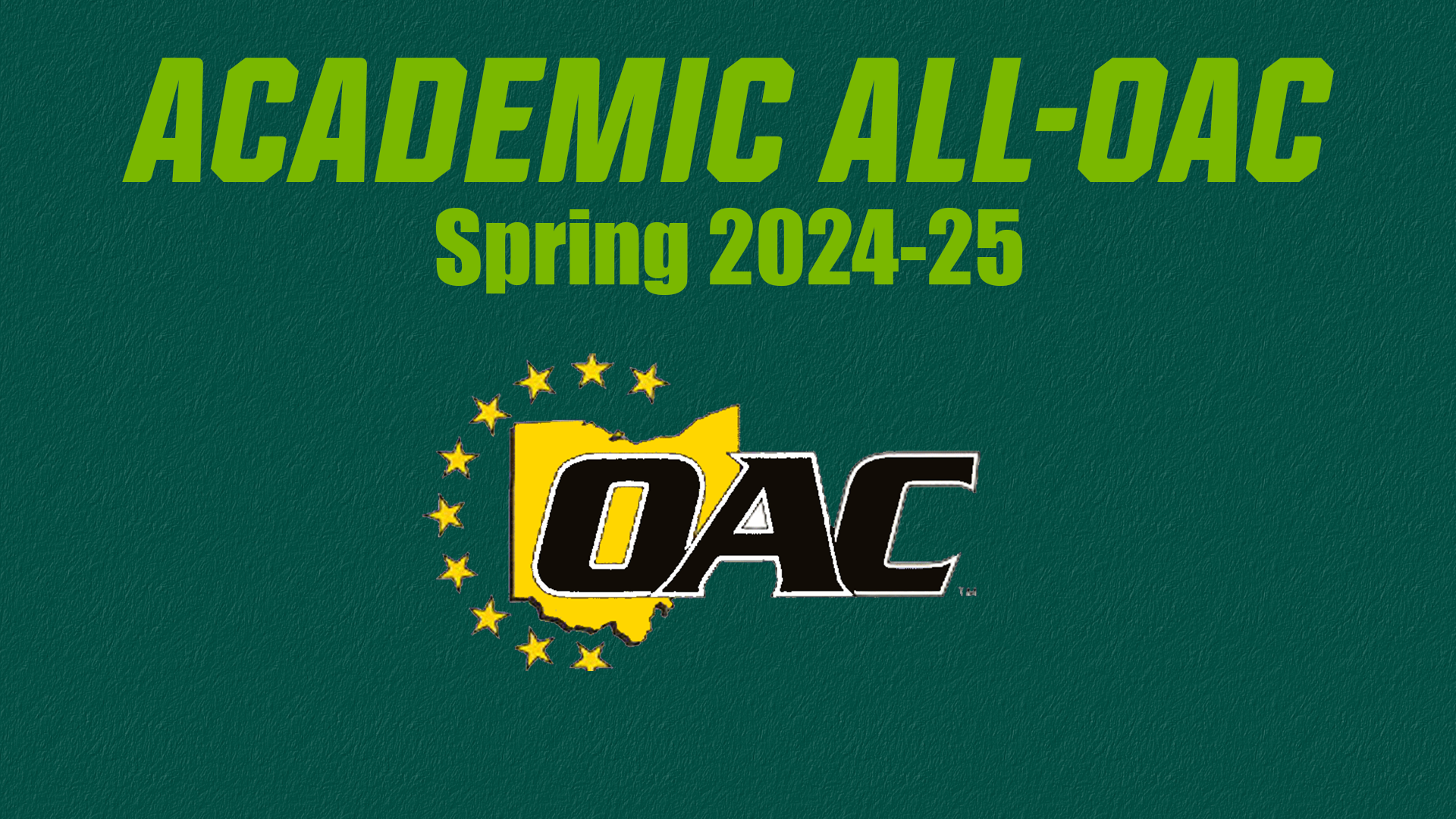 Academic All OAC Spring 2025