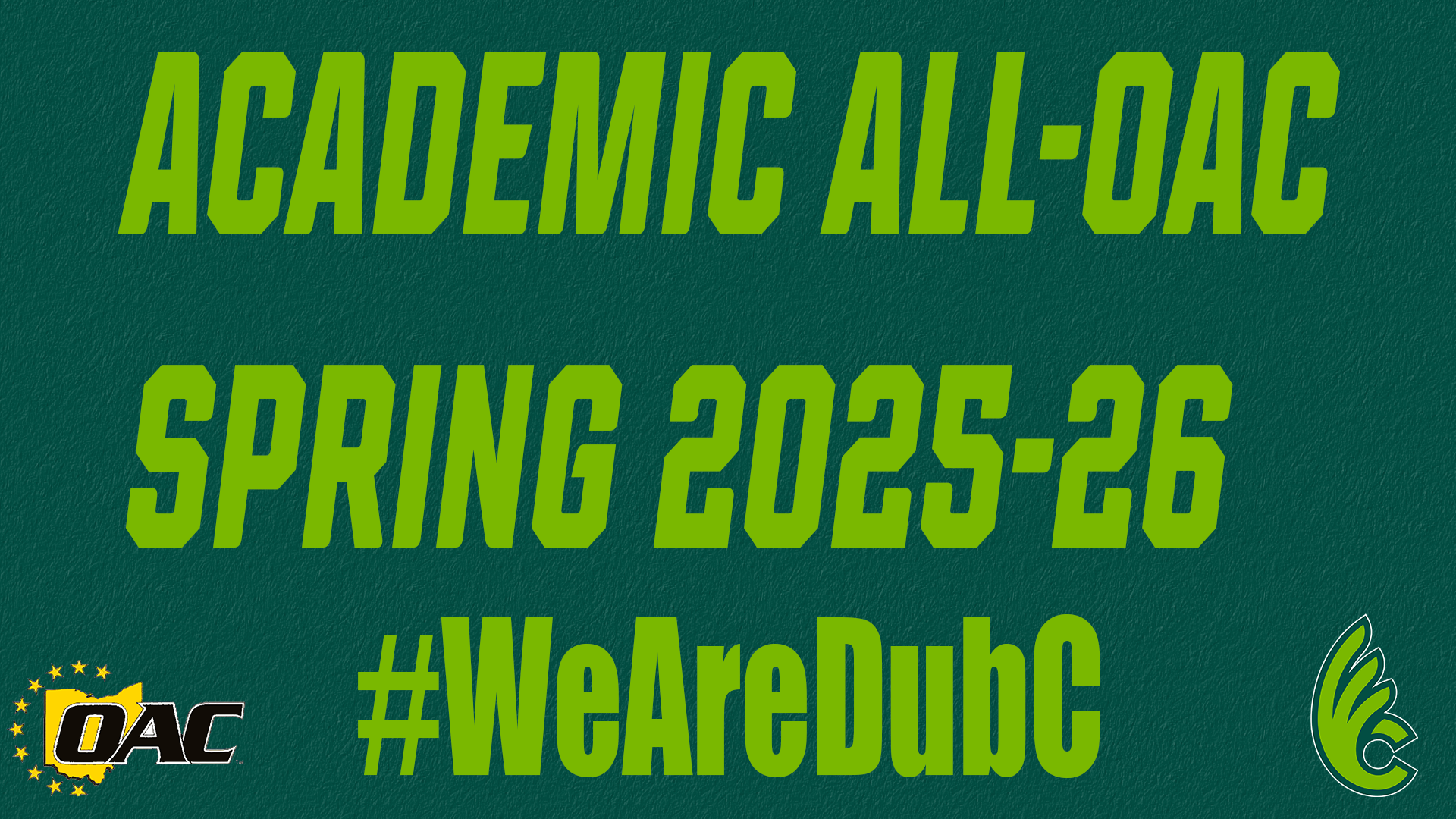 Spring Academic All-OAC 2026