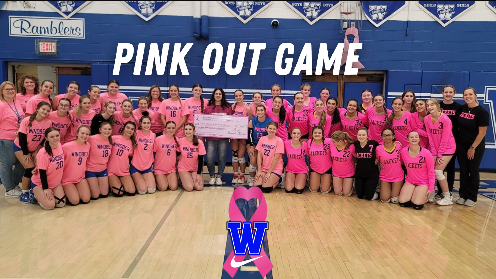 Pink out Game VBall 24