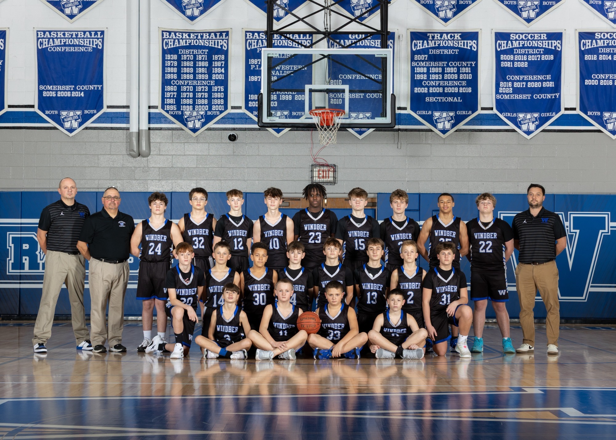 JH Basketball Roster photo