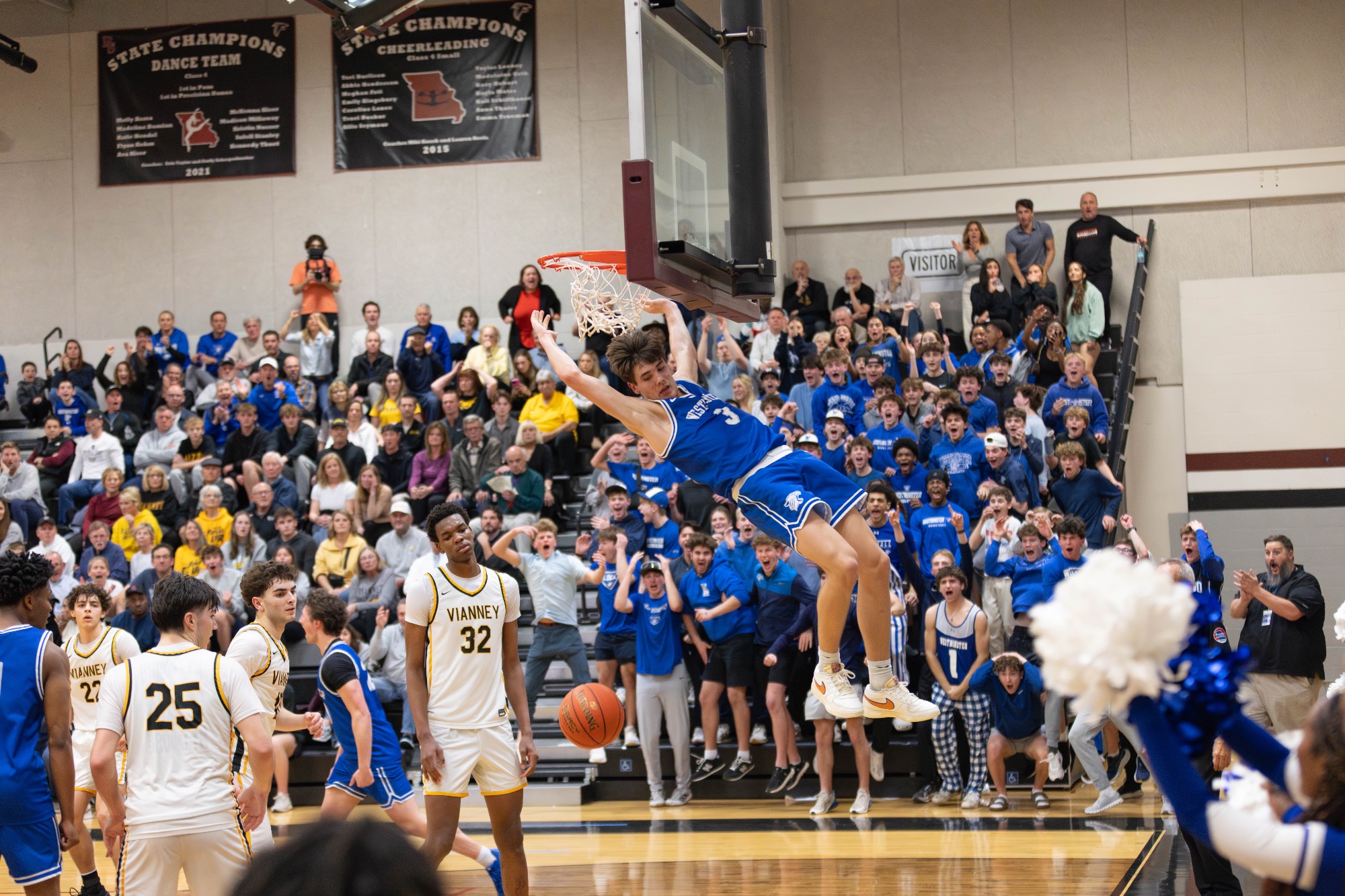Boys Basketball vs Vianney (District Semifinal)