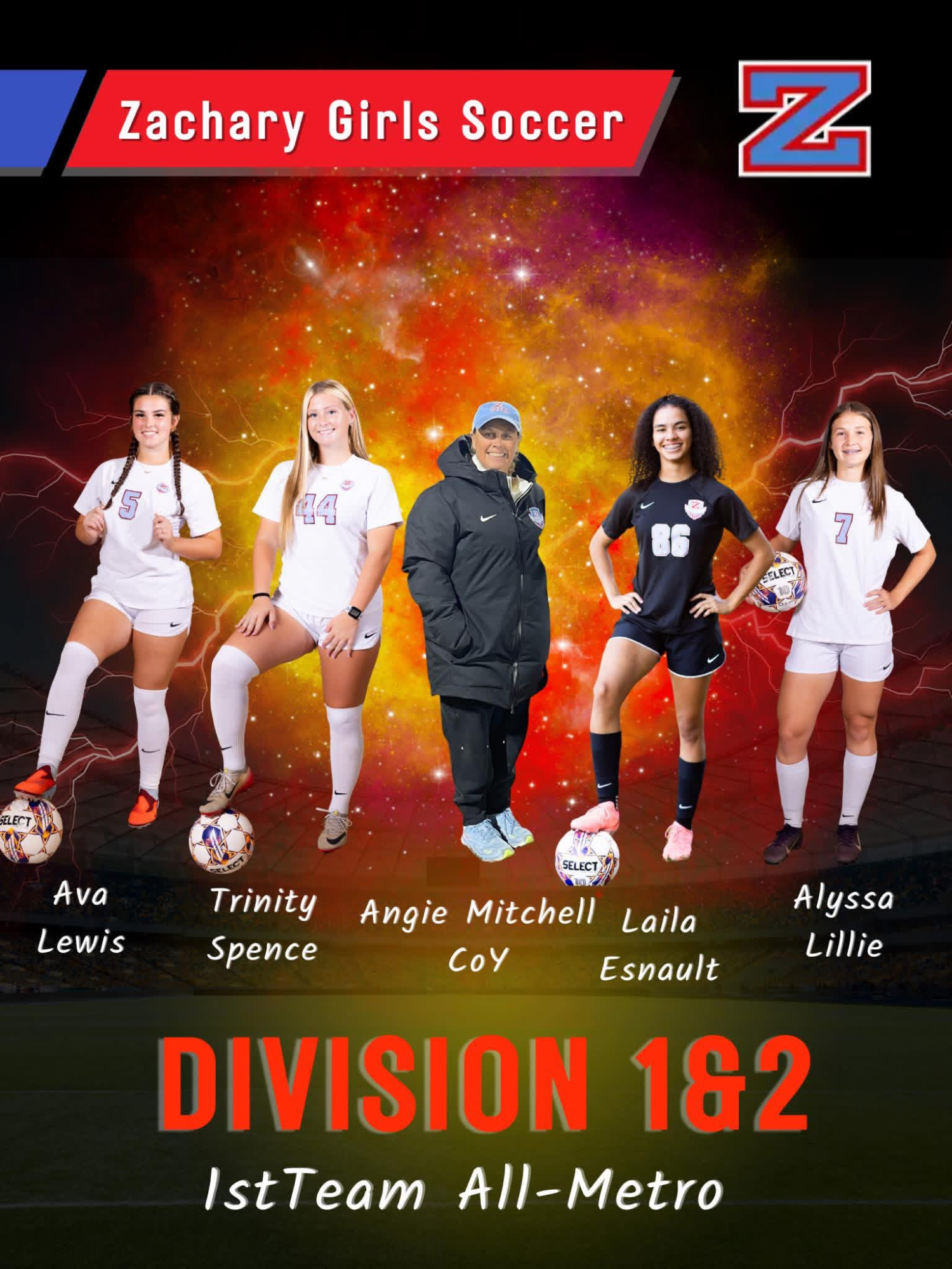 2026 girls soccer all metro