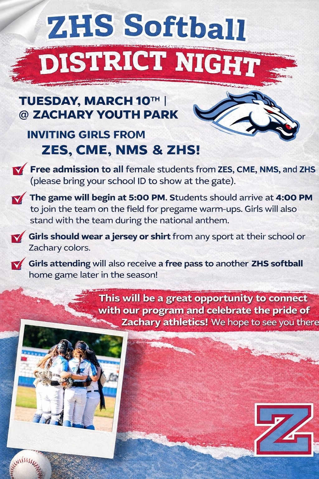 district night softball