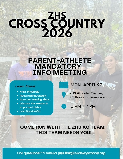 cross country parent meeting