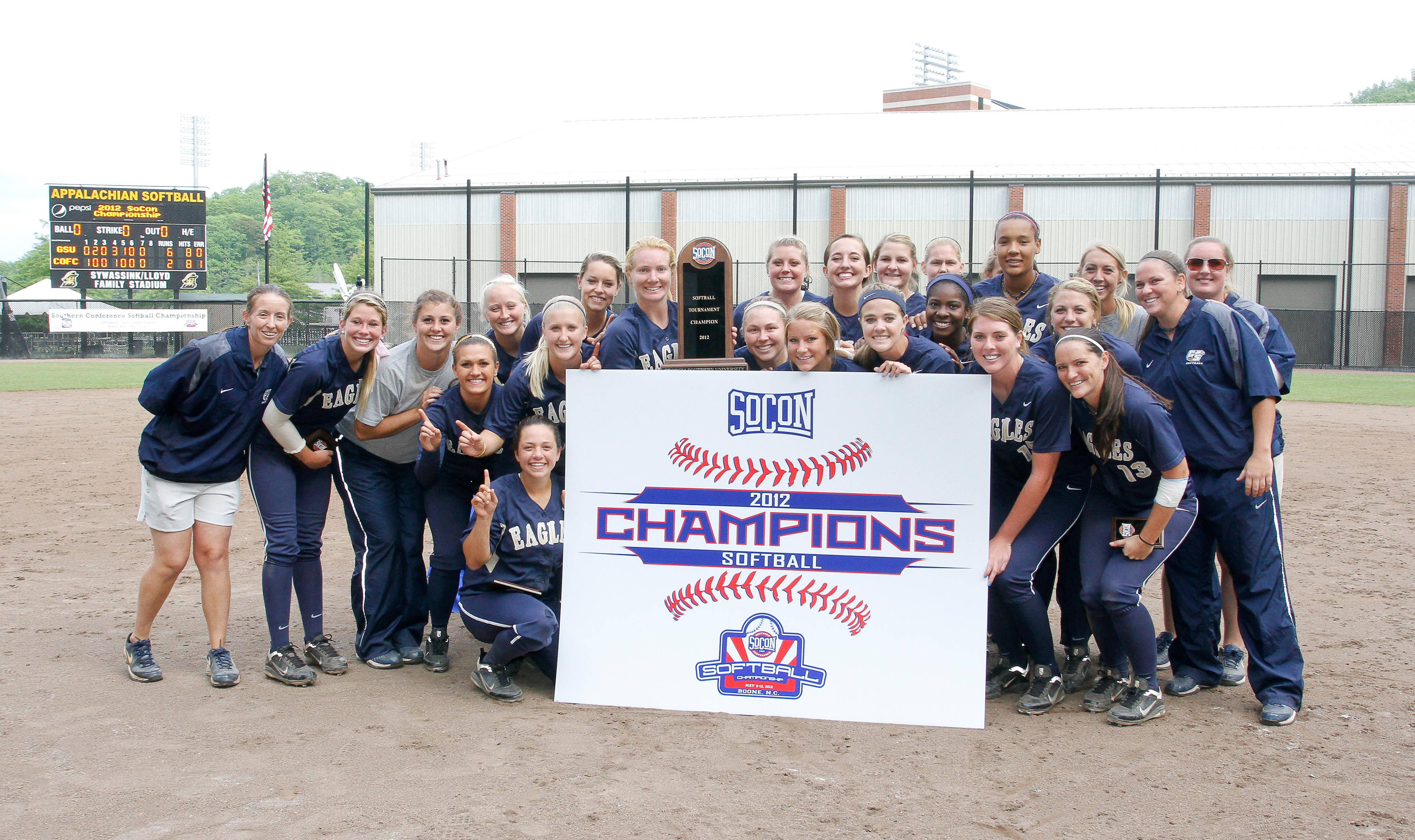 Georgia Southern Wins Softball Championship Southern Conference