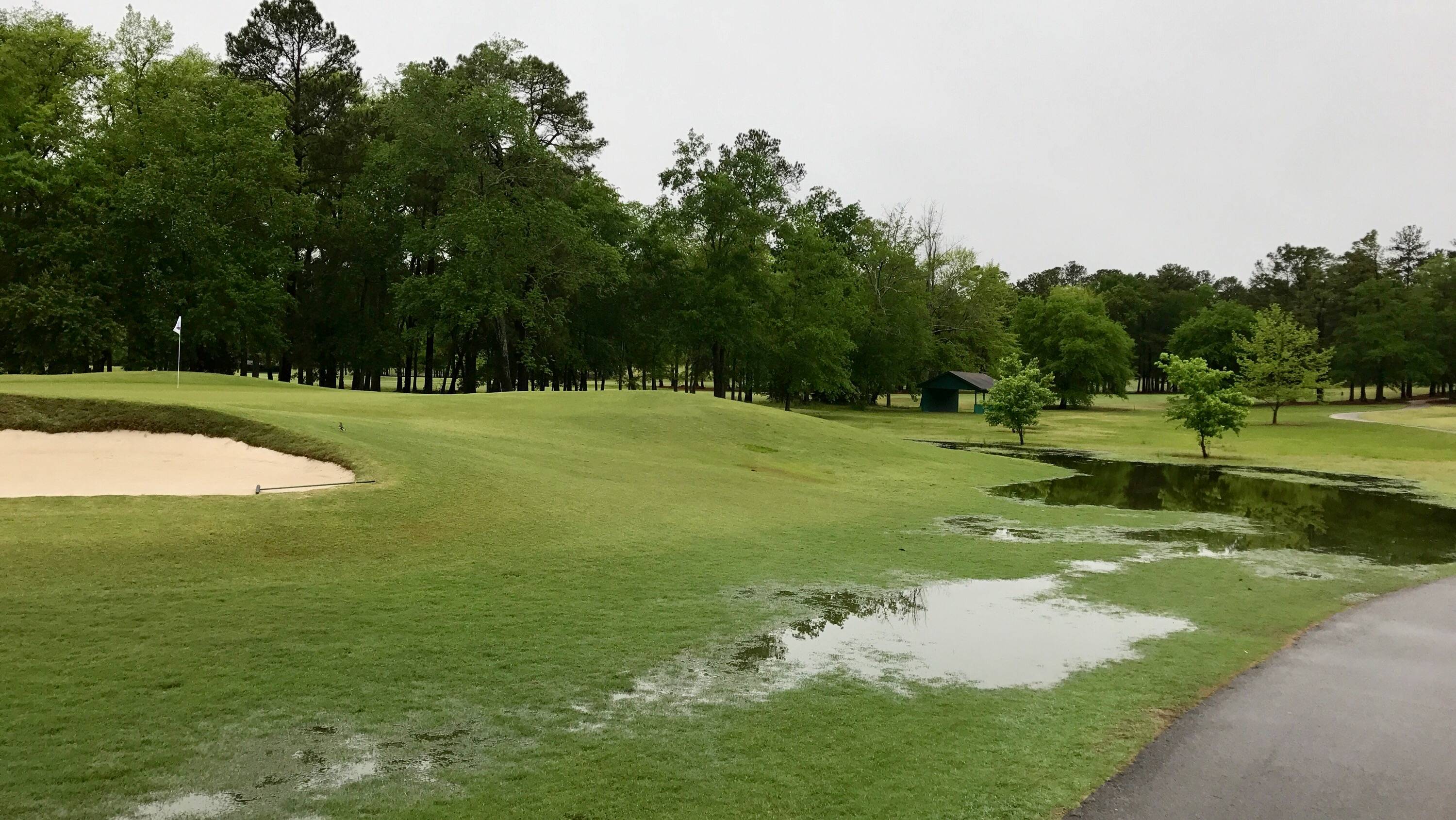 Second day of women's golf championship rained out