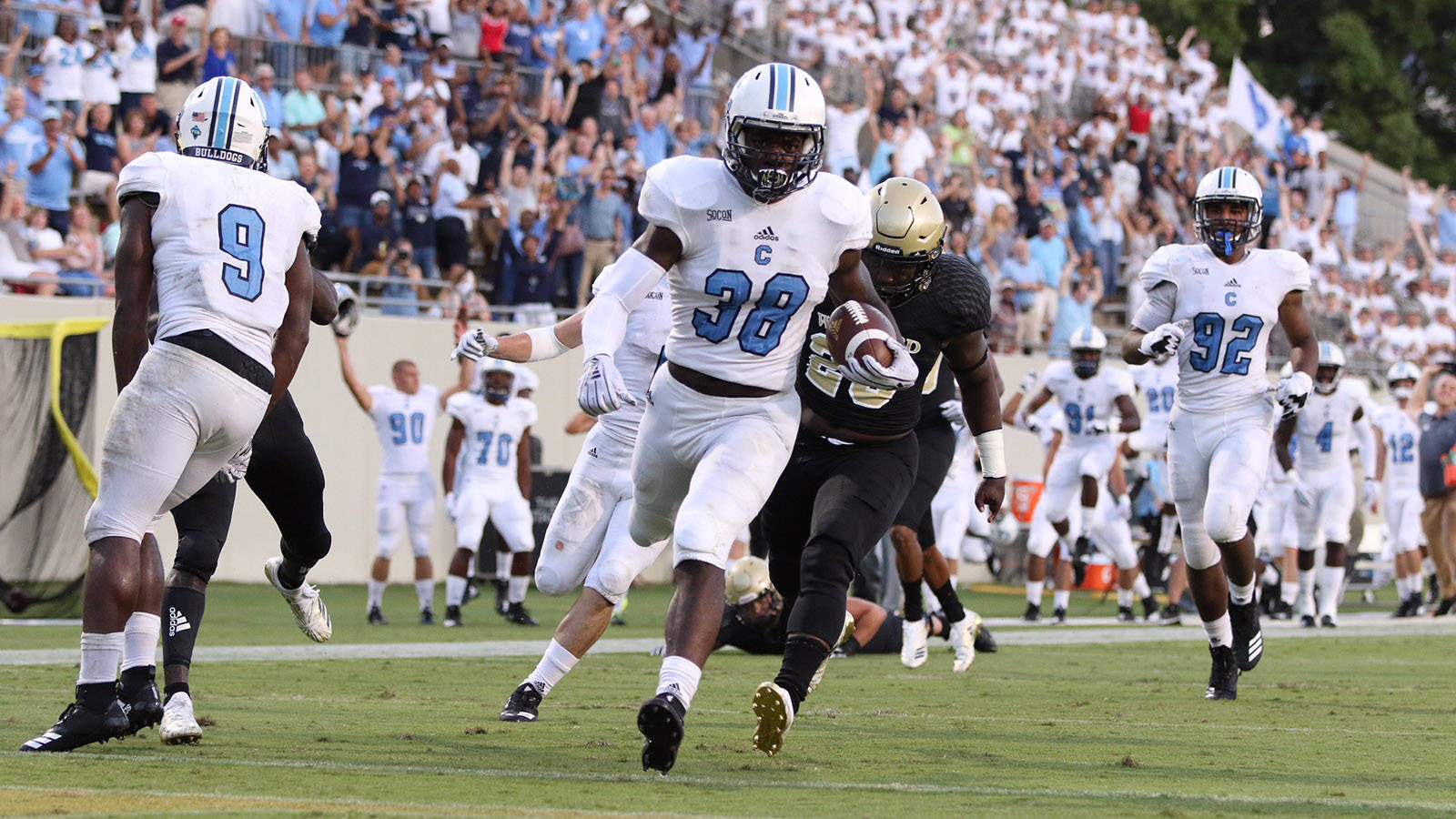 Former Citadel LB Dawkins signed by Bucs